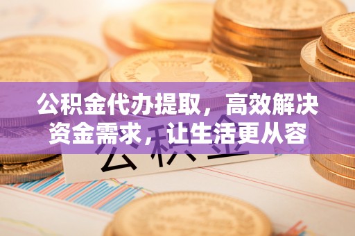 文登公积金代办提取，高效解决资金需求，让生活更从容