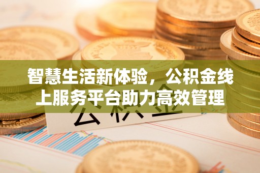 文登智慧生活新体验，公积金线上服务平台助力高效管理