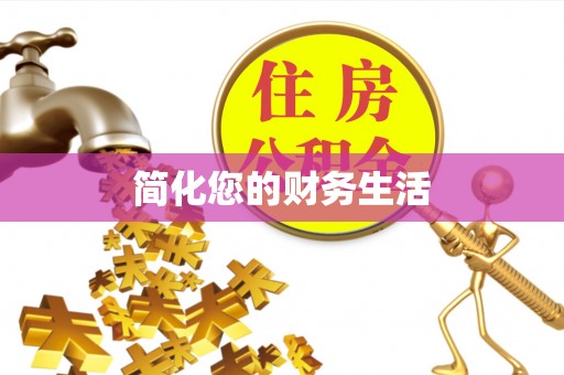 文登简化您的财务生活