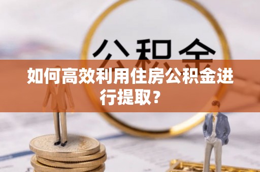 文登如何高效利用住房公积金进行提取？